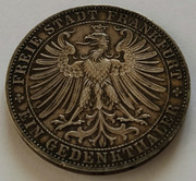 1 TÁLER - Frankfurt/Alemania, 1863 - Dedicada a 10 pfennig IMG-20201123-130527-3