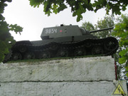 Советский тяжелый танк КВ-1, завод № 371,  1943 год,  поселок Ропша, Ленинградская область. IMG-2273
