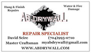 AB Drywall Business Card