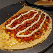 Crepe Bacon com Catupiry