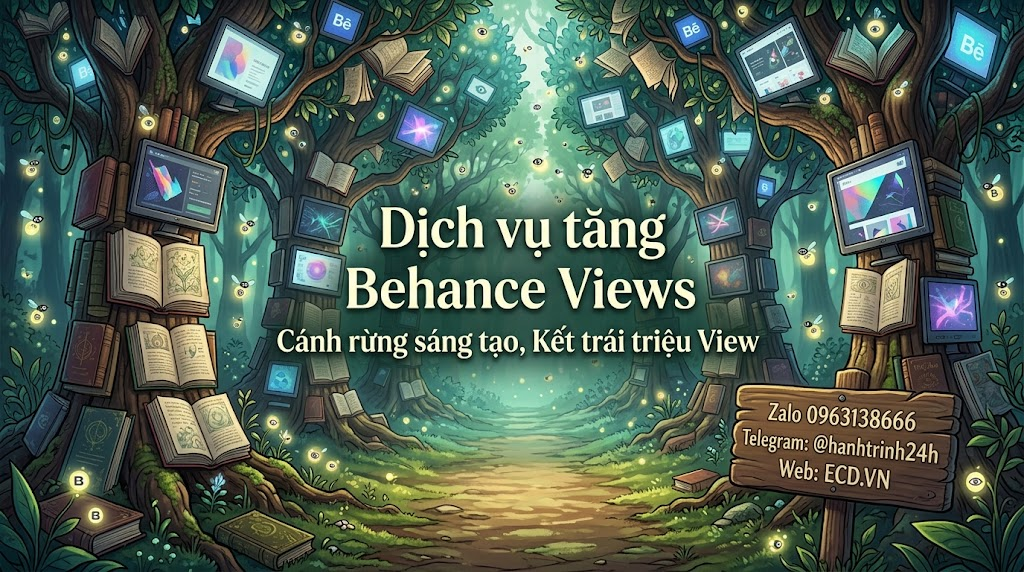 tăng behance views miễn phí adobe behance