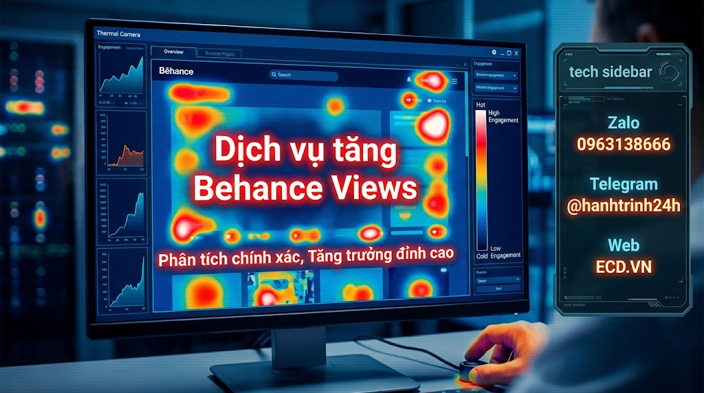 tăng behance views giá rẻ behance pro