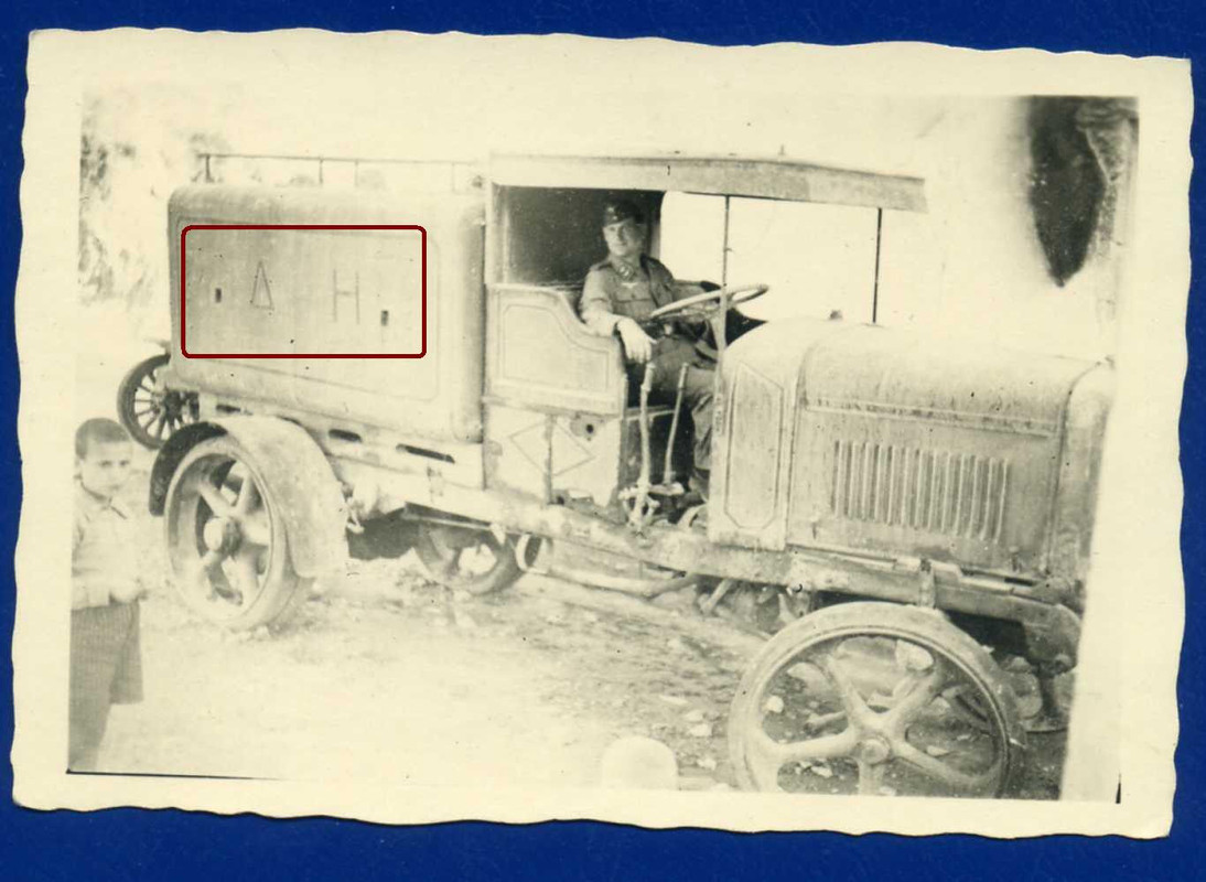 Oldtimer LKW Beutestück Reichswehr Tankwagen