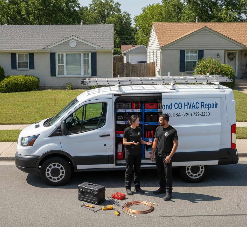 HVAC Service Van