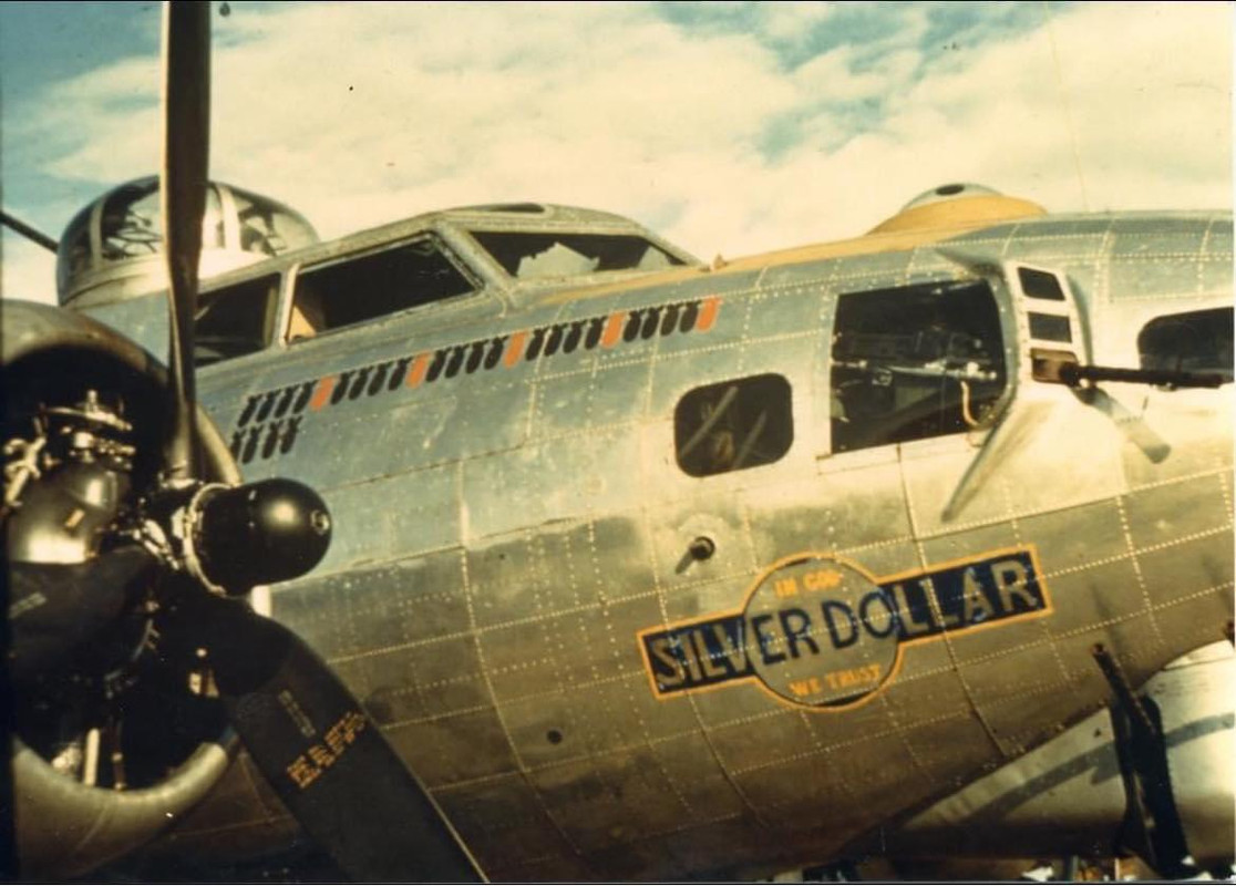 Perte du B-17G 42-31333 'Wee Willie' B-17-G-42-37781-Silver-Bullet