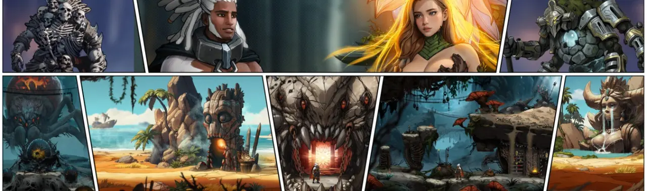 Capa da notícia sobre: Comix Zero é anunciado, novo metroidvania com estética de HQ