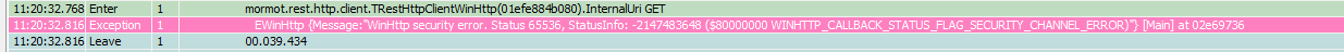 m2WinHTTPException