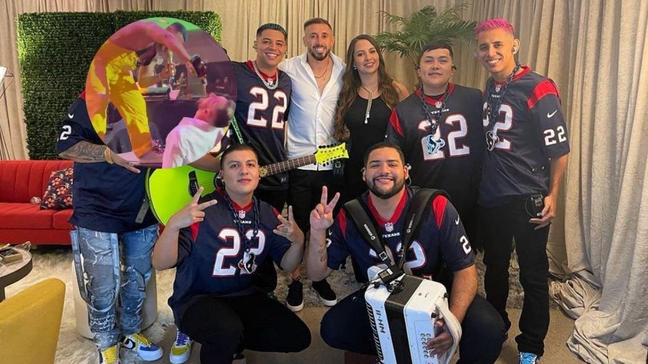 Héctor Herrera se va de fiesta con Grupo Firme tras partido de la MLS