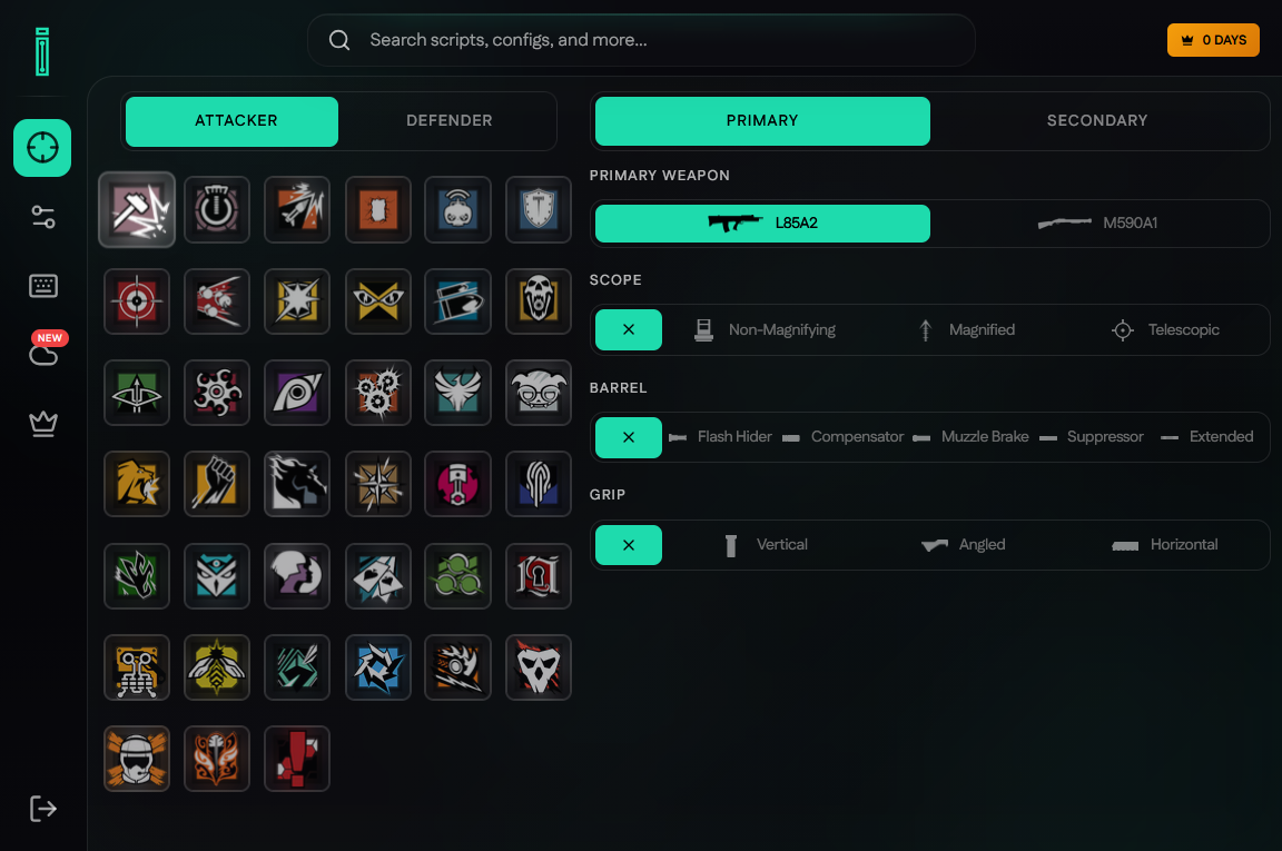 Iconic Script Interface