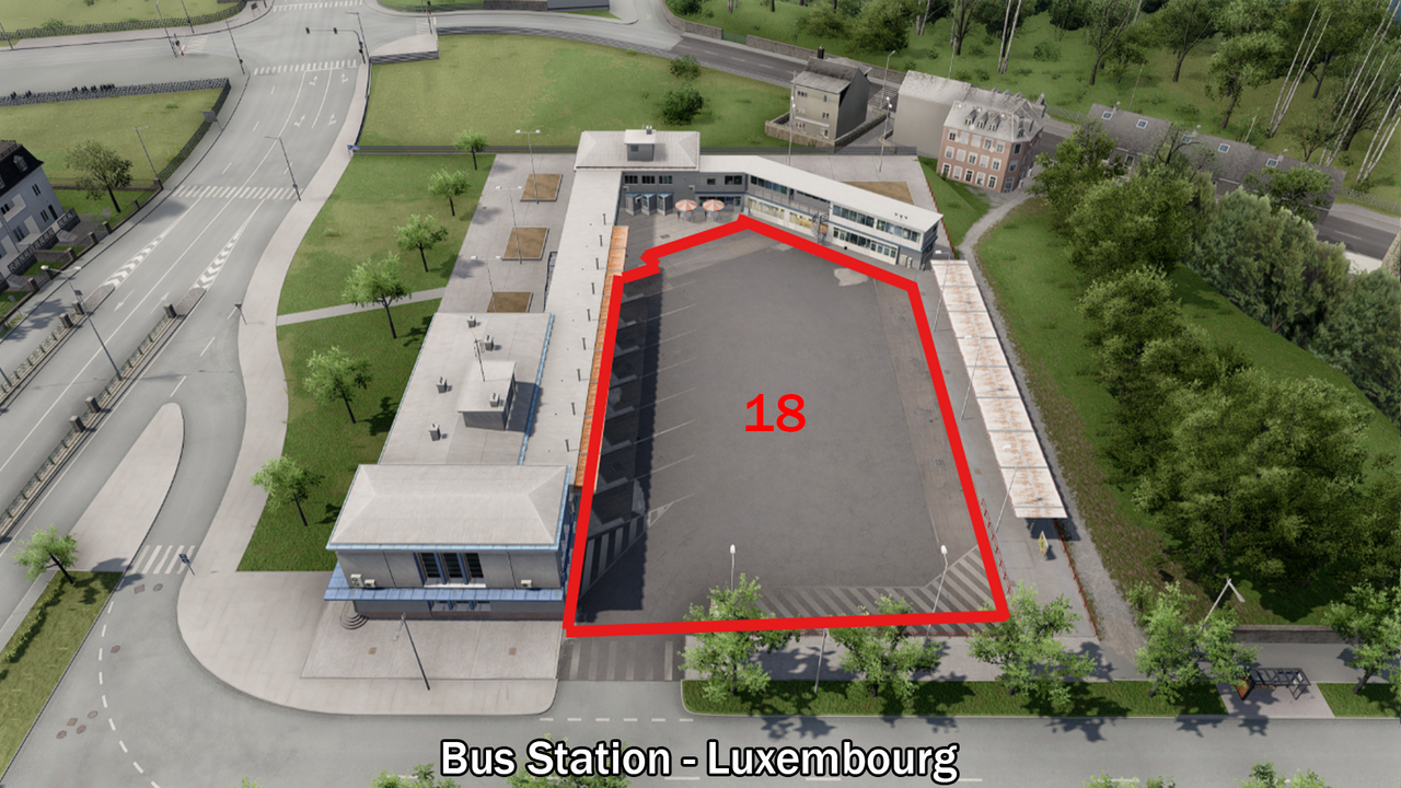 Luxembourg - Bus Station
