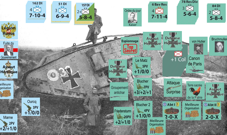 Marne 1918 Friedensturm smętarz