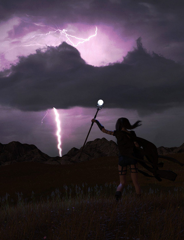 Orestes Iray HDRI Skydomes - Night Storms Orestes Iray HDRI Skydomes - Night Storms