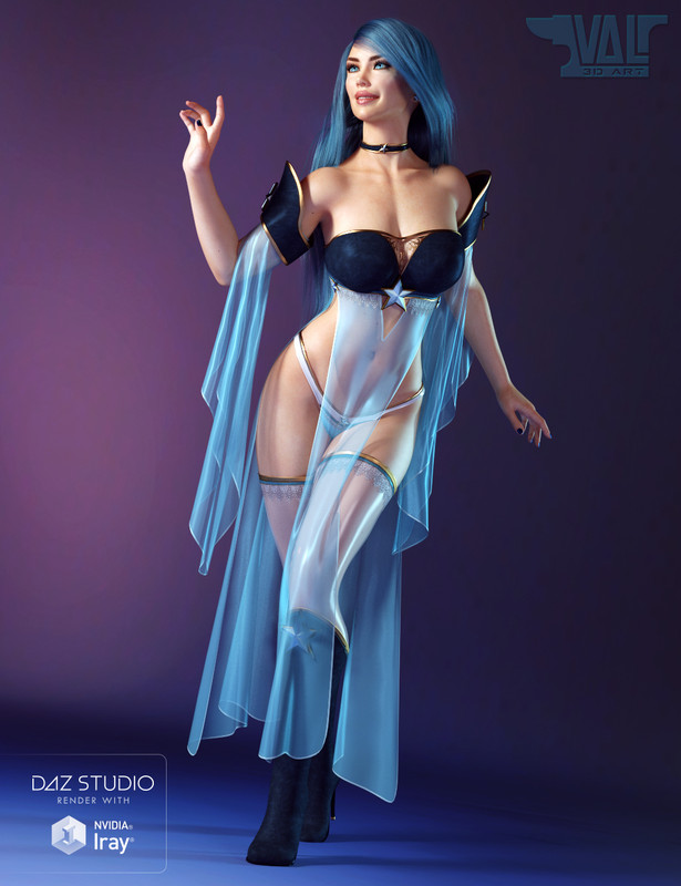 Starlight Queen for Genesis 8 Female