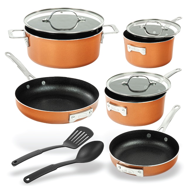 Get a 14-Piece Gotham Steel Cookware Set for at Lowe’s Get a 14-Piece Gotham Steel Cookware Set for at Lowe’s