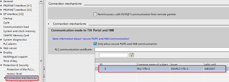No connection to PLC after WinCC Panel Images V17 upd6 No connection to PLC after WinCC Panel Images V17 upd6