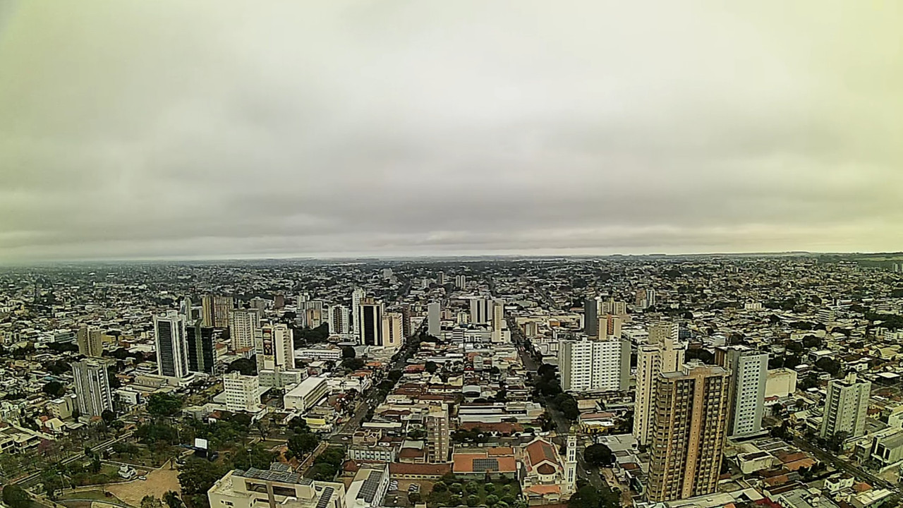 Campo Grande nesta manhã de segunda-feira