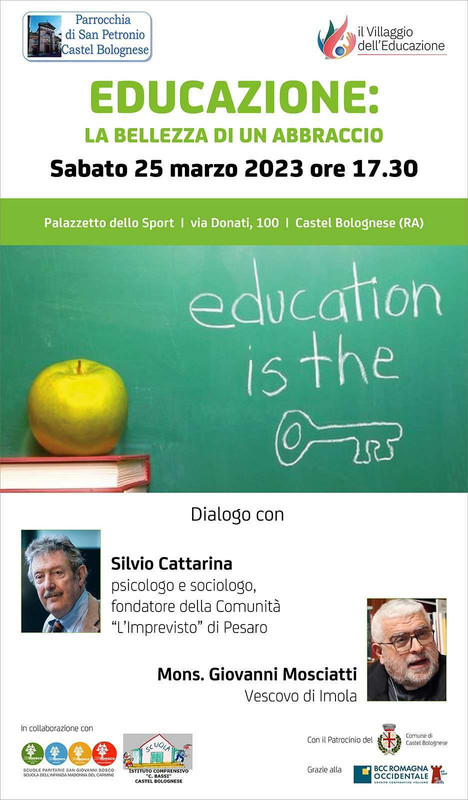 Sabato 25 marzo al Palazzetto incontro dialogo con SILVIO CATTARINA Sabato 25 marzo al Palazzetto incontro dialogo con SILVIO CATTARINA