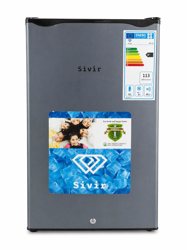 SIVIR SRC-95 Refrigerator Gray SIVIR SRC-95 Refrigerator Gray - Refrigerators chez Electro Mostafa