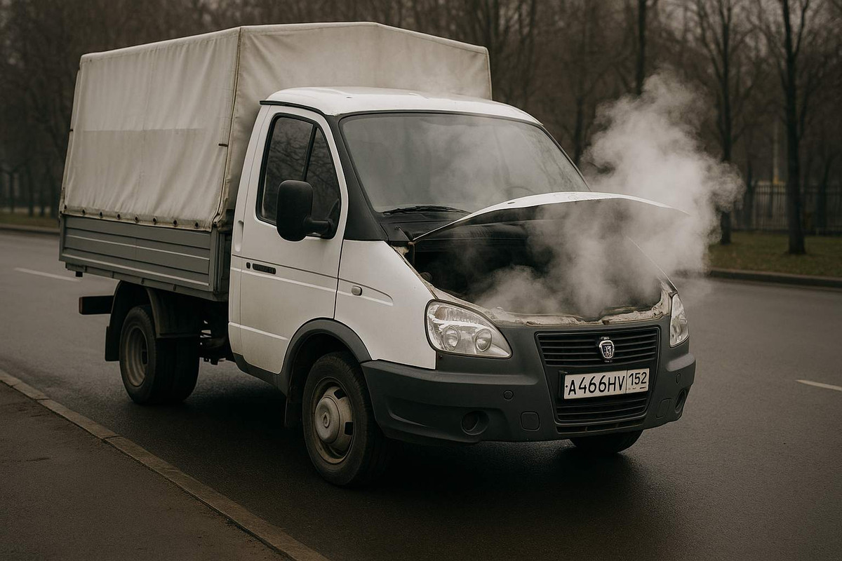 система охлаждения газель