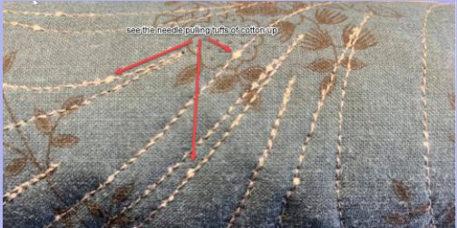 Interesting article about backing fabric now days Backing