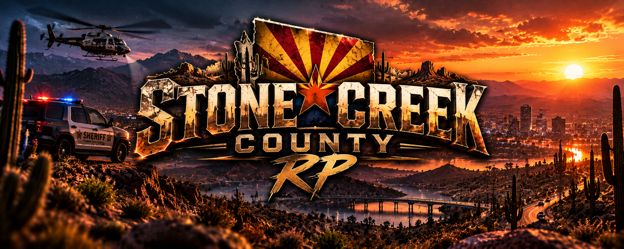 Serverdetails Stone Creek County | vMenu / NDCore | Civ & LEO | Under Developement