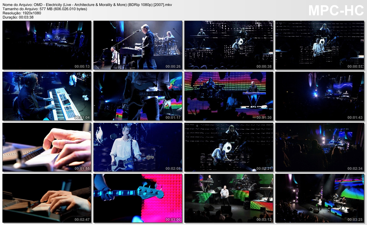 OMD - Electricity (Live - Architecture & Morality & More) (BDRip 1080p) [2007]