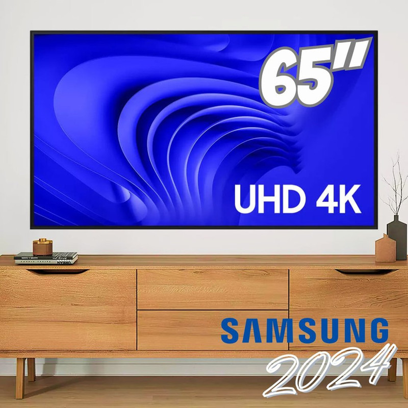 Samsung Smart TV 65″ UHD 4K 65DU7700 – Processador Crystal 4K, Gaming Hub Samsung Smart TV 65″ UHD 4K 65DU7700 – Processador Crystal 4K, Gaming Hub
