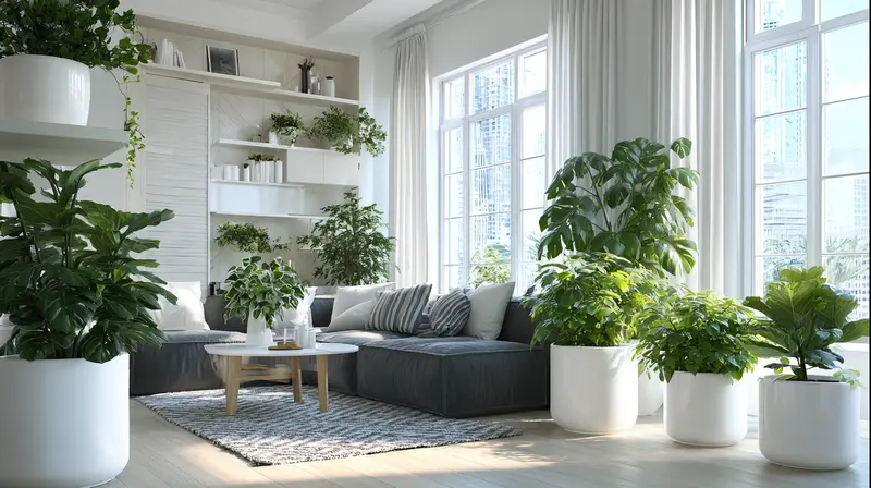 кашпо белое