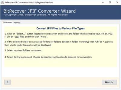 BitRecover JFIF Converter Wizard 3.6