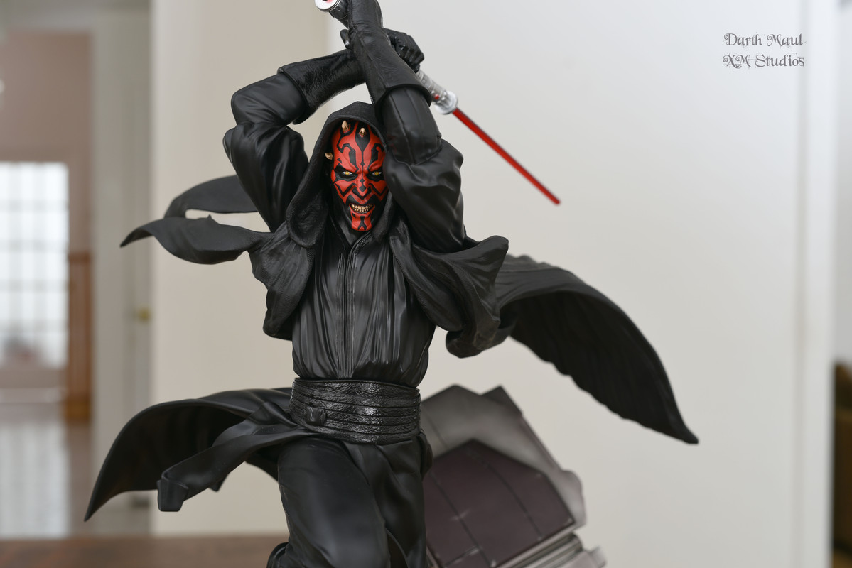 XM Studios DARTH MAUL STATUE Review Statue Forum