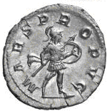Glosario de monedas romanas. MARTE - MARS. 9