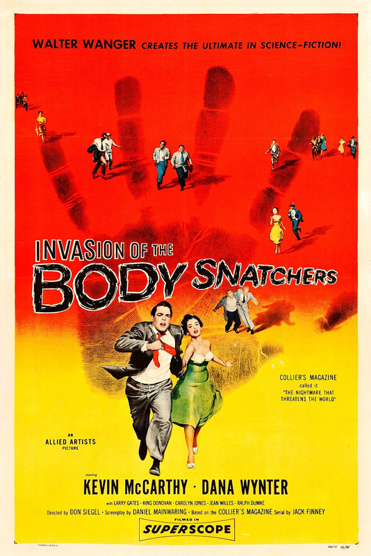 Invasion of the Body Snatchers (1956 poster)