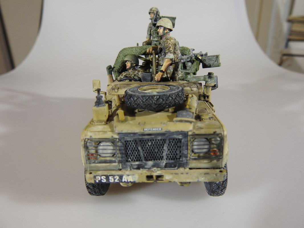 Landrover Defender VMIK Wolf, Hobbyboss 1/35 – Klar DSCN5002