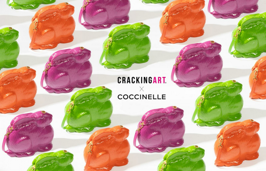 Coccinelle, la Rabbit Bag in co-lab con Cracking Art