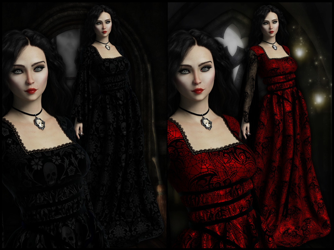 Epic: dForce - Lily Dress for G8F Epic: dForce - Lily Dress for G8F