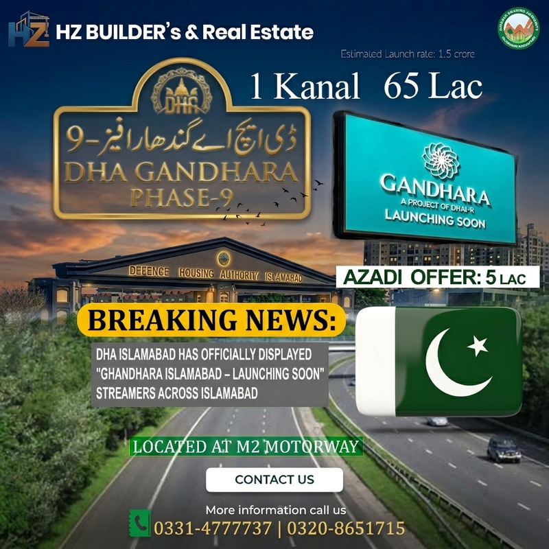DHA Gandhara Phase-9 HZ Builders