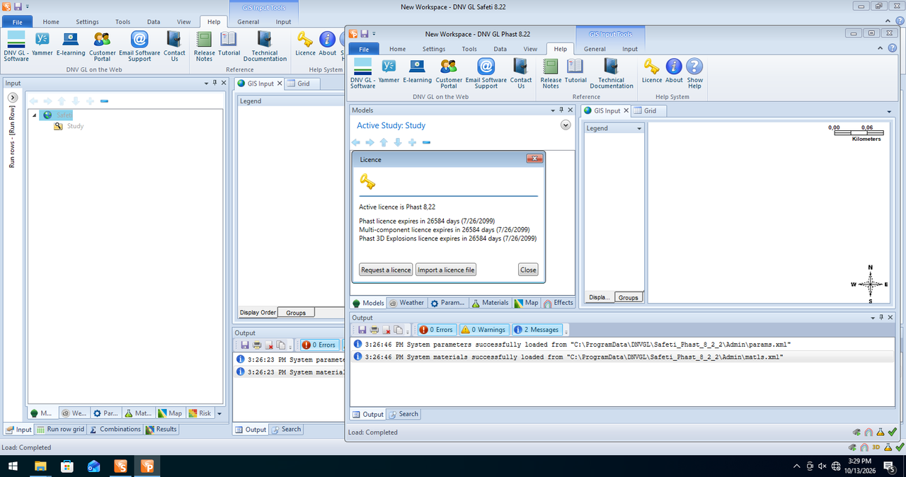 Working with DNV GL AS Phast Safety 8.22.17.0 full activated
