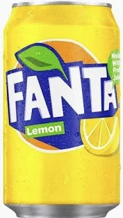 Fanta lemon in lattina 33 cl