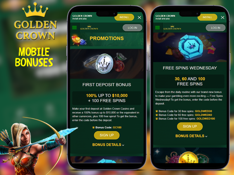 Golden Crown Casino Dive into Mobile Slots and Instant Wins!
