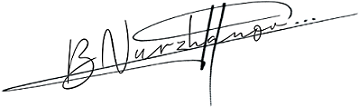 Signature : Signature :