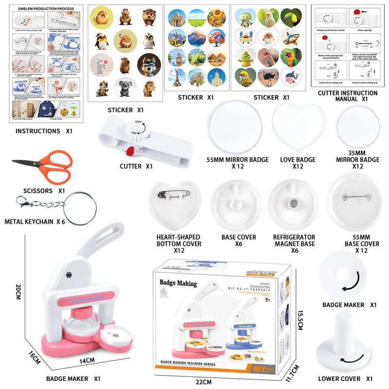 Button Maker Machine Parts