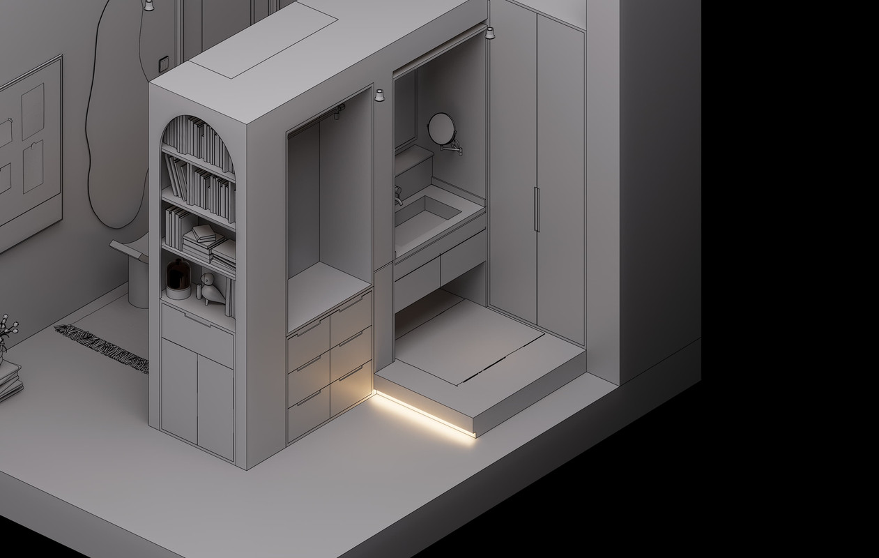 会发光的安全小台阶