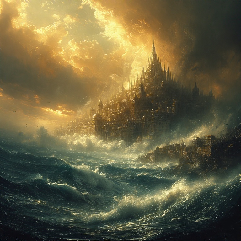 A-dramatic-seascape-depicts-a-10