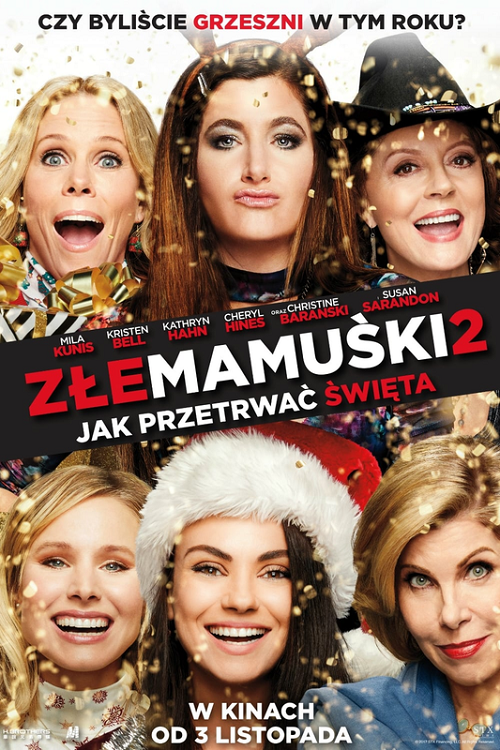 Złe mamuśki 2: Jak przetrwać święta / A Bad Moms Christmas (2017) MULTi.1080p.BluRay.x264-DSiTE / Lektor PL i Napisy PL
