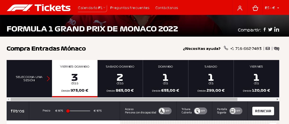 F1 en Mónaco 2021