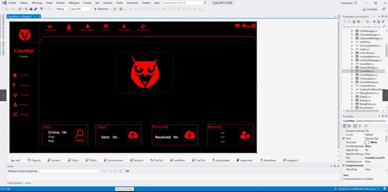 CraxRat v7.4 Full Source Code