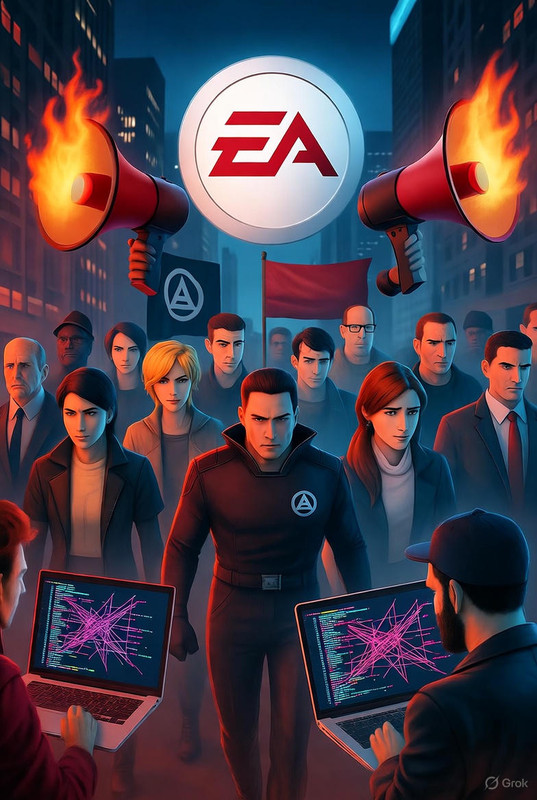 Trabalhadores da EA Rugem Contra Aquisição Bilionária: O Fim da Transparência na Gigante dos Games?