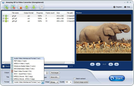 Amazing GIF to Video Converter 2.4.0.0