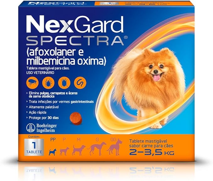 Detalhe do NexGard Spectra