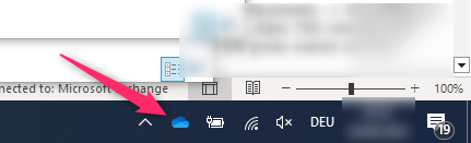 Status OneDrive